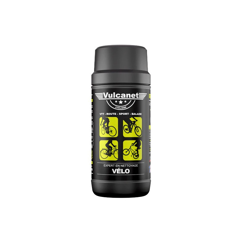 VULCANET VELO - Lingettes Nettoyantes Sans Eau 80 Unités - Kit Complet avec Microfibre et BrushPen