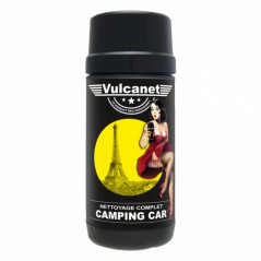 VULCANET CAMPING CAR - Boîte de 80 Lingettes Nettoyantes Sans Eau avec Microfibre
