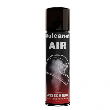 VULCANET ASSECHEUR 250ML - Évaporateur de Transpiration et Désinfectant Anti-Odeur pour Équipements Moto