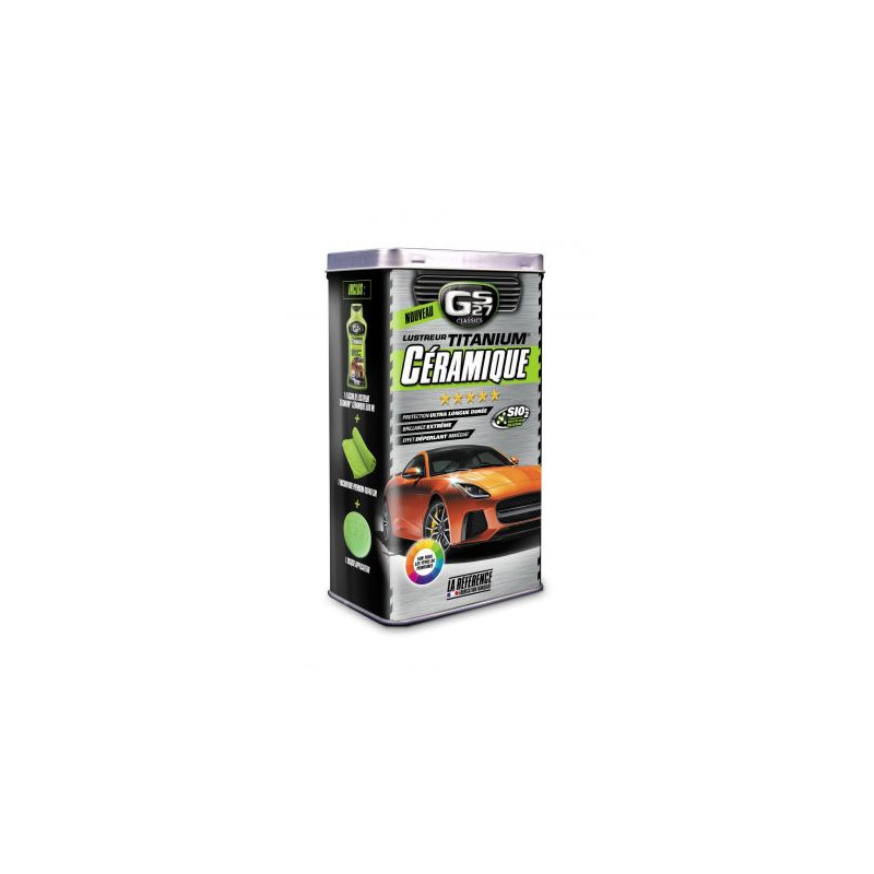 GS27 COFFRET LUSTREUR PROTECTEUR CERAMIQUE 500ML - Lustrant Carrosserie Haute Protection SiO2