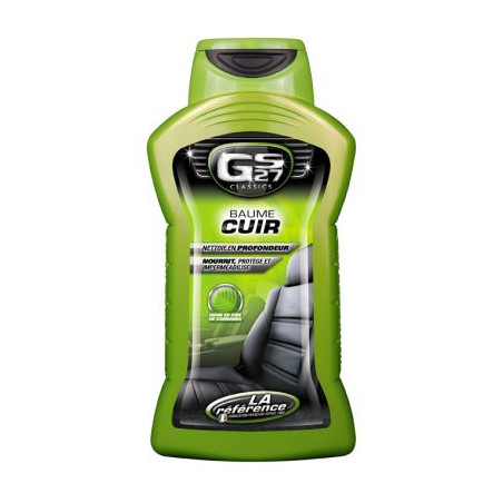 GS27 BAUME CUIR 375ML - Rénovateur et Nourrissant Cuir Automobile