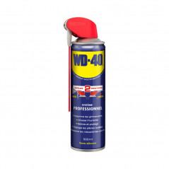 WD 40 DEGRIPPANT MULTIFONCTIONS SPRAY DOUBLE POSITION 500ML - Dégrippant Lubrifiant Professionnel