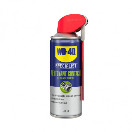WD 40 SPECIALIST NETTOYANT CONTACTS 400ML - Nettoyant et Décontaminant Électronique Automobile