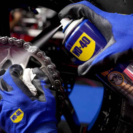 WD 40 SPECIALIST GRAISSE CHAÎNE MOTO CONDITIONS HUMIDES 400ML - Entretien et Protection des Chaines de Motos