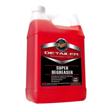 Meguiar's Super Dégraissant D10801 3,79L - Nettoyant Dégraissant Concentré pour Moteur et Multi-Surfaces