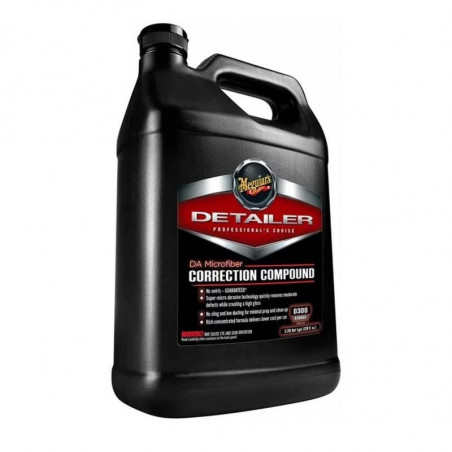 Meguiars DA Microfiber Correction Compound D30001 3,79L : polish de correction vernis professionnel