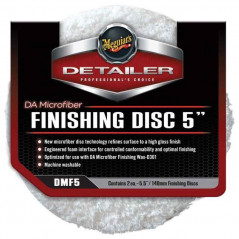 Meguiar's Disques Microfibre de Finition 5" DAMF5 - Lot de 2 Disques de Polissage Carrosserie Auto Professionnels