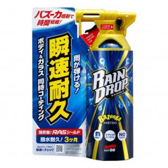 Soft99 Rain Drop 300ml - Cire Sealant Spray Multi-Surfaces avec Application Mouillée