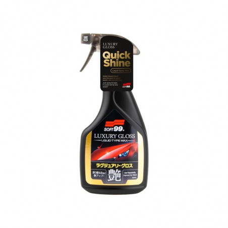 Soft99 Luxury Gloss Quick Detailer 500ml - Quick Wax Cire Liquide Parfum Mangue