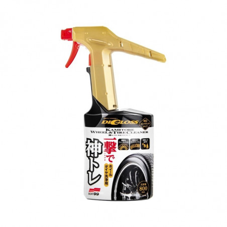 Soft99 DiGloss Kamitore Wheel & Tire Cleaner 800ml - Nettoyant 2-en-1 Jantes et Pneus de Voiture