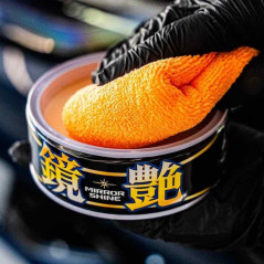 Soft99 Mirror Shine Wax Dark 200g - Cire Carrosserie Pâte Synthétique Peintures Foncées