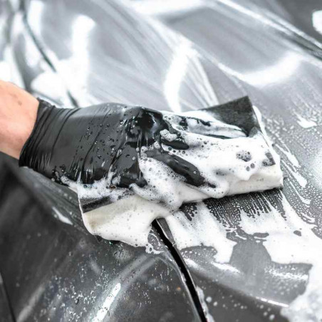 Soft99 QJUTSU Ultrasoft Sponge - Éponge Ultra-Douce Tricouche Japonaise pour Lavage des Carrosseries Voiture