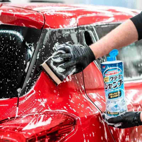 Soft99 Neutral Creamy Shampoo 1000ml - Shampoing Carrosserie Auto pH Neutre Japonais Ultra-Moussant