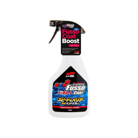 Soft99 Fusso Coat Speed & Barrier 500ml - Quick Detailer au Fluoropolymère PTFE pour Carrosserie Voiture et Moto
