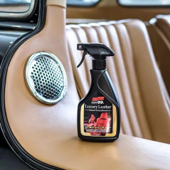 Soft99 Luxury Leather 500ml - Nettoyant et Nourrissant Cuir et Plastiques Intérieurs Voitures
