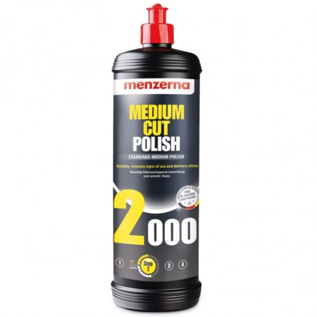 Menzerna Medium Cut Polish 2000 - Polish Carrosserie Voiture Correction Médium Sans Silicone