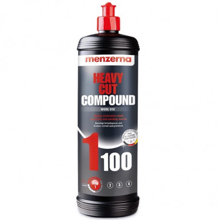 Menzerna Heavy Cut Compound 1100 - Polish Carrosserie Abrasif Ultra-Puissant pour Correction des Peintures et Vernis Voiture