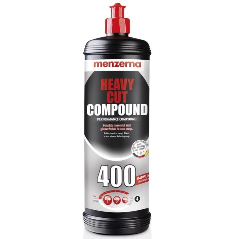 Menzerna Heavy Cut Compound 400 - Polish Carrosserie Voiture de Correction Professionnel Formule Améliorée Menzerna Heavy Cut Compound 400 - Polish Carrosserie Voiture de Correction Professionnel Formule Améliorée