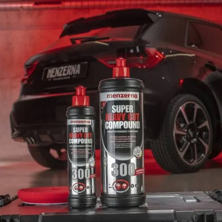 Menzerna Super Heavy Cut Compound 300 - Polish Carrosserie Voiture de Correction Ultra-Abrasif Professionnel