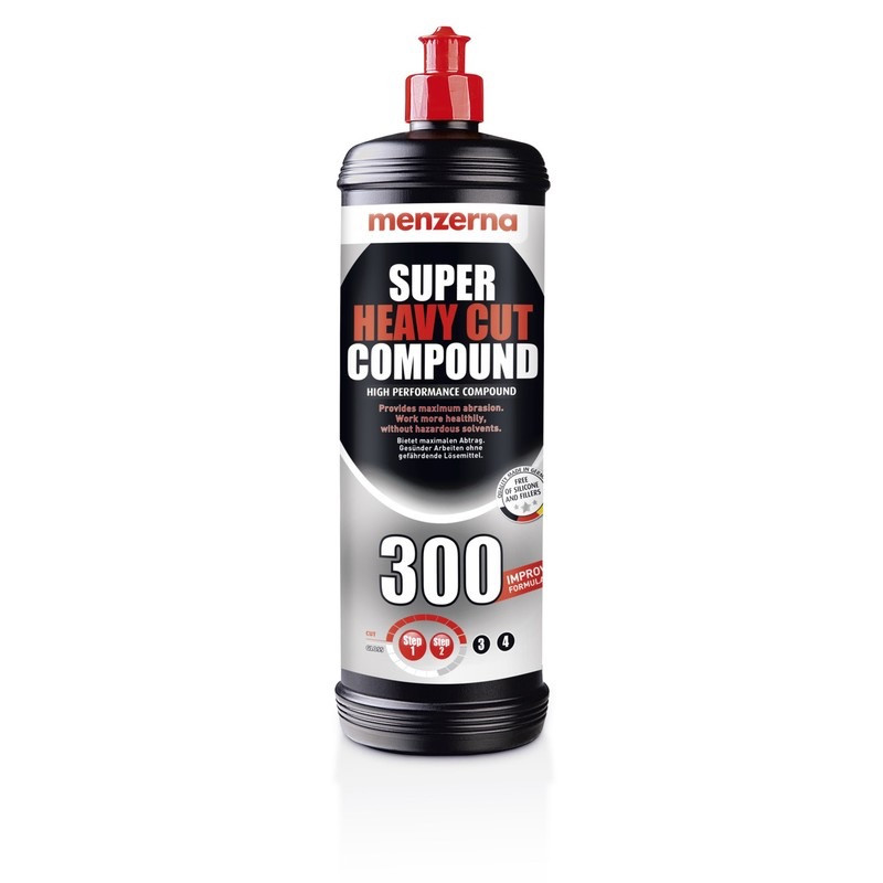 Menzerna Super Heavy Cut Compound 300 - Polish Carrosserie Voiture de Correction Ultra-Abrasif Professionnel Menzerna Super Heavy Cut Compound 300 - Polish Carrosserie Voiture de Correction Ultra-Abrasif Professionnel