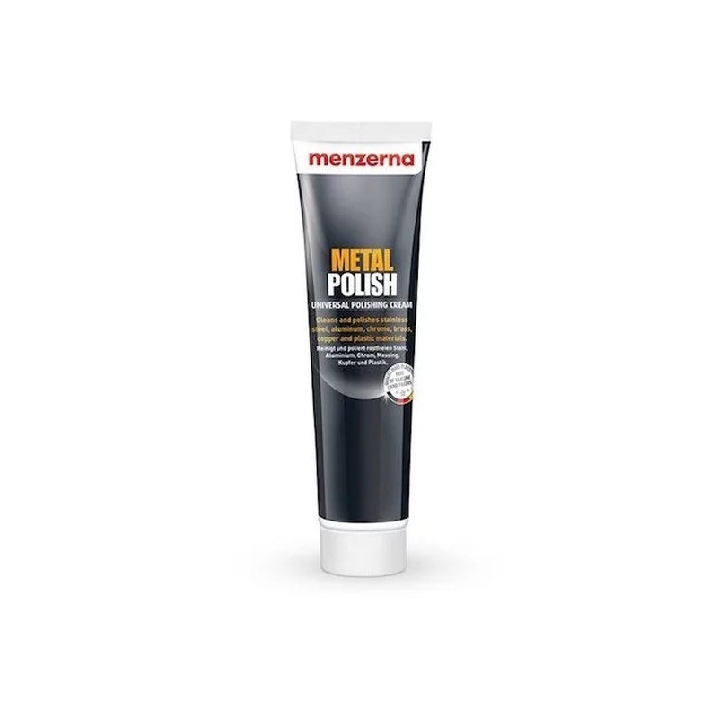 Menzerna Metal Polish 125g - Pâte de Polissage Universelle Chrome, Aluminium & Métaux Menzerna Metal Polish 125g - Pâte de Polissage Universelle Chrome, Aluminium & Métaux