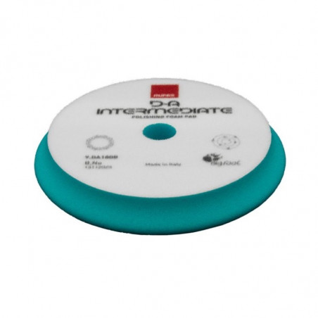 Rupes D-A Intermediate Foam Polishing Pad - Pad Mousse de Correction Médium Professionnel pour Vernis Carrosserie Voiture