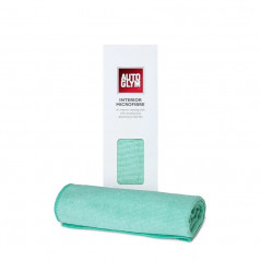 Autoglym Hi-Tech Interior Microfibre Green 40x40cm - Microfibre Professionnelle Spécial Nettoyage Intérieur Voiture