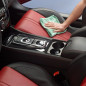 Autoglym Hi-Tech Interior Microfibre Green 40x40cm - Microfibre Professionnelle Spécial Nettoyage Intérieur Voiture