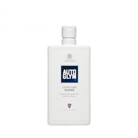 Autoglym Ultra Deep Shine 500ml - Polish Voiture All-In-One avec Cire de Protection pour Couleurs Foncées