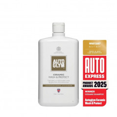 Autoglym Ceramic Wash & Protect 1L - Shampoing Carrosserie Triple Action avec Technologie Céramique SiO2