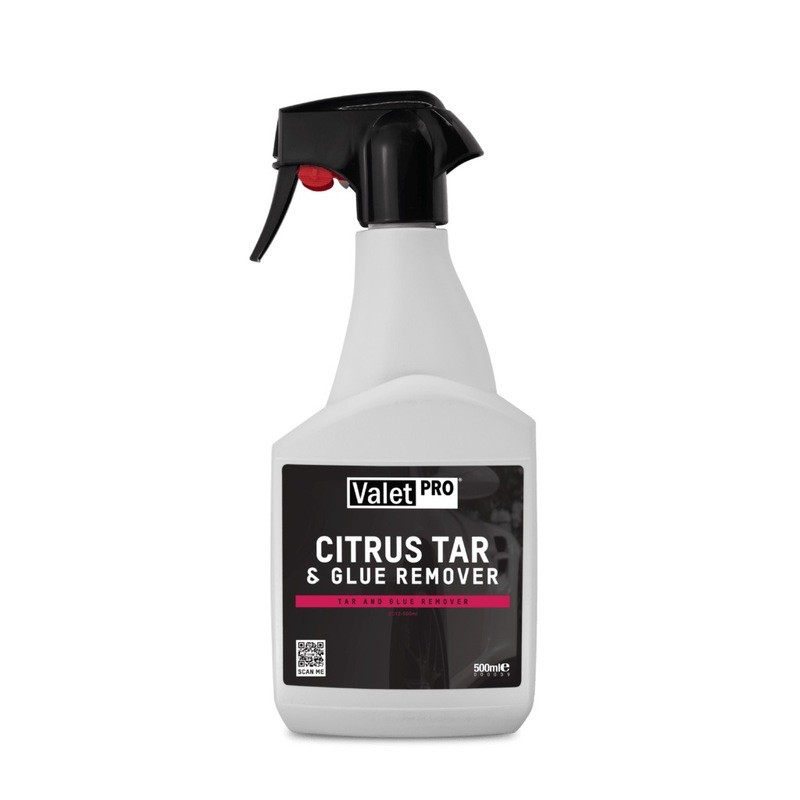 Valet Pro Citrus Tar & Glue Remover - Dissolvant Goudron, colles et Adhésifs aux Agrumes Naturels