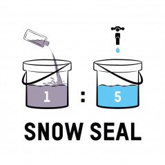 ValetPRO Snow Seal SiO2 Protection - Cire Céramique Hydrophobe pour Foam Lance