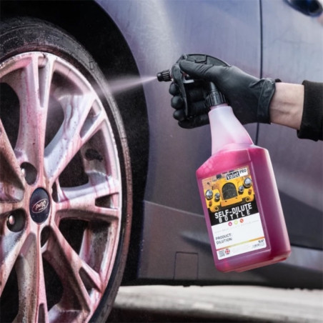 ValetPro Bouteille de Dilution 1L & Pistolet Résistant aux Produits Chimiques de Detailing