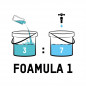 Valet PRO Foamula 1 - Shampooing Mousse de Prélavage pH Neutre Haute Performance