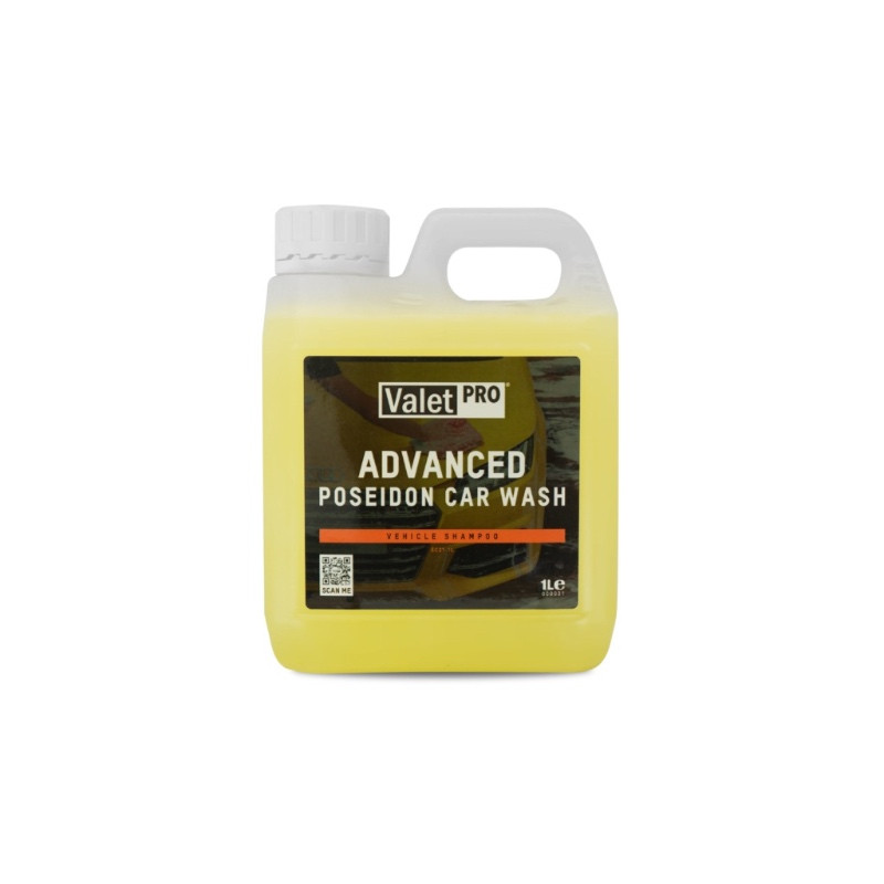 ValetPRO Advanced Poseidon Car Wash - Shampooing Carrosserie avec Cire de Protection Polymères SiO2 ValetPRO Advanced Poseidon Car Wash - Shampooing Carrosserie avec Cire de Protection Polymères SiO2