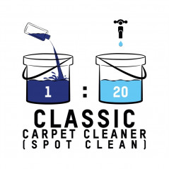 ValetPro Classic Carpet Cleaner - Nettoyant Tissus et Moquettes Concentré