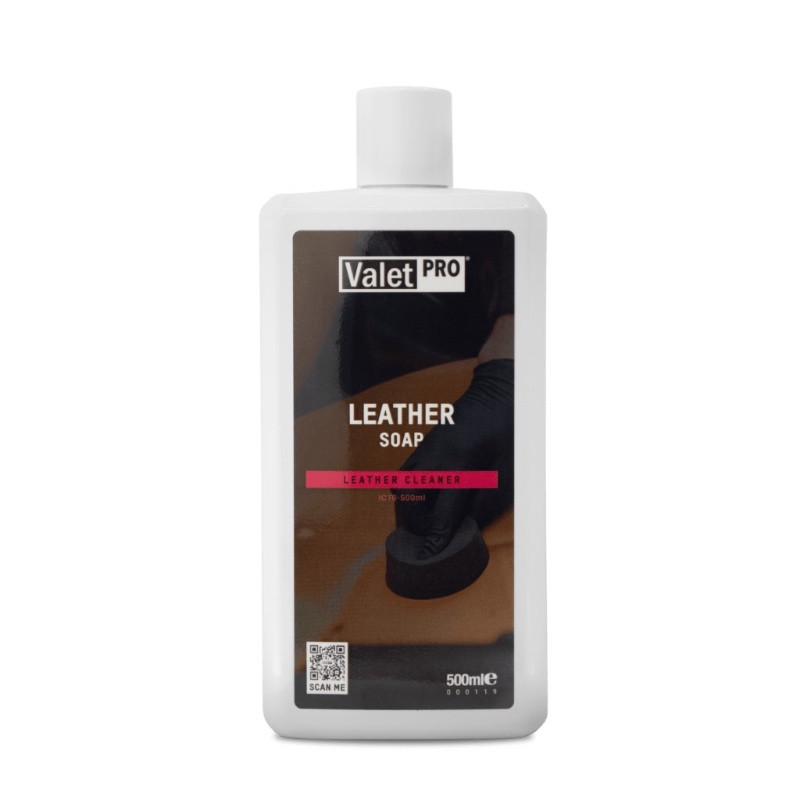 Valet Pro Leather Soap 500ml - Savon Nettoyant Intérieur Cuir Voiture Professionnel