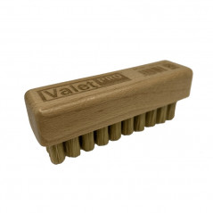 ValetPro Brosse Nettoyage Cuir - Soies Nylon Douces Manche Ergonomique