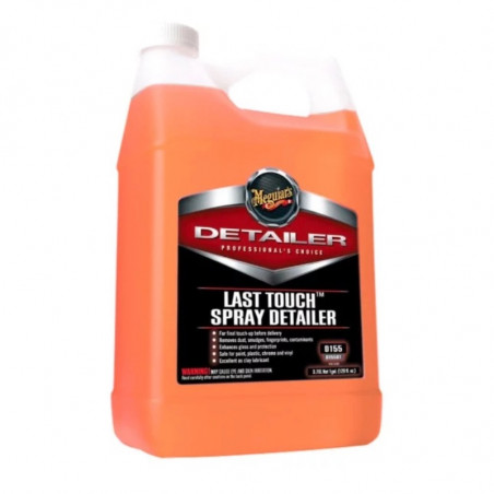 Meguiar's Last Touch D15501 Gallon 3,79L - Quick Detailer Professionnel et Lubrifiant Décontamination Clay Bar