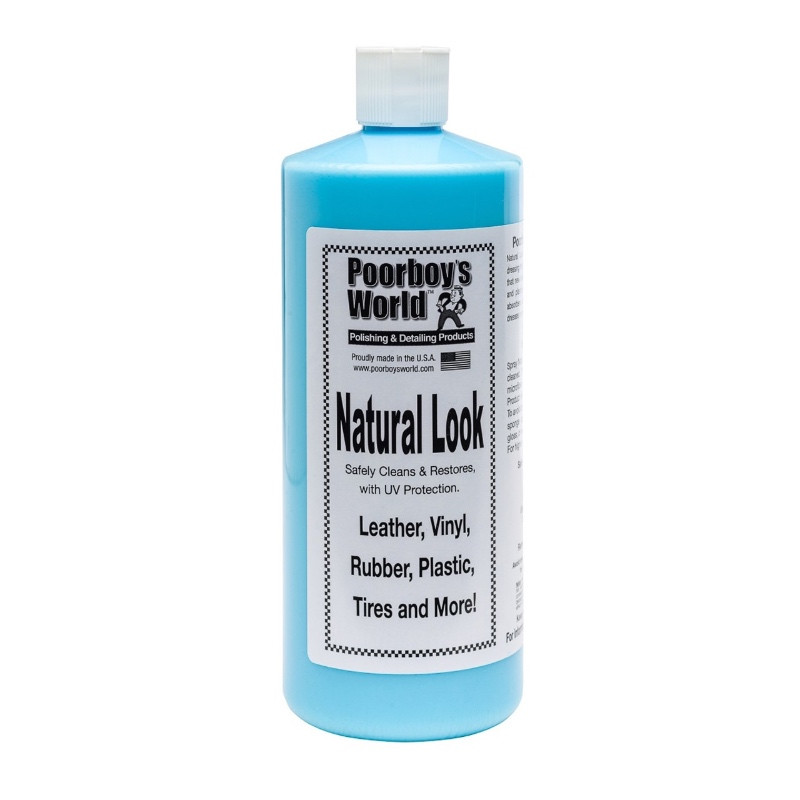 Poorboy's World Natural Look 236ml - Dressing Plastiques Intérieur Voiture Finition Mate Poorboy's World Natural Look 236ml - Dressing Plastiques Intérieur Voiture Finition Mate