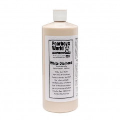 Poorboy's World White Diamond Show Glaze - Lustrant Professionnel pour Véhicules Clairs