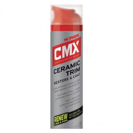Mothers CMX Ceramic Trim Restore & Coat 200ml - Rénovateur Traitement Céramique Plastiques Extérieurs