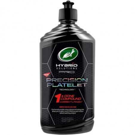 Turtle Wax Hybrid Solutions Pro 1 & Done Compound Correct & Finish 473ml - Polish All-in-One pour Peinture Voiture