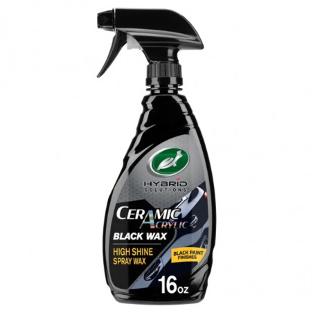 Turtle Wax - Hybrid Solutions Ceramic Acrylic Black Wax 500ml - Cire Hybride Céramique Pigmentée Noire