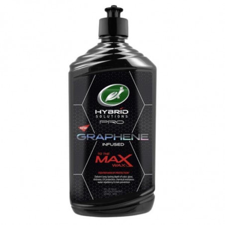 Turtle Wax Hybrid Solutions Pro Graphene To the Max Wax 414ml - Cire Graphene Carrosserie Auto et Moto