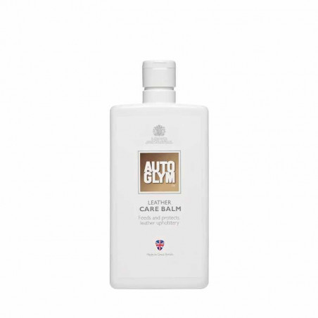 Autoglym Leather Care Balm 500ml - Baume Nourrissant pH Neutre pour Cuir Automobile