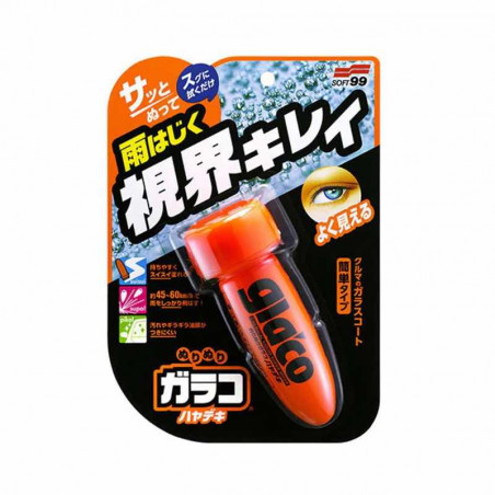 Glaco Roll On Instant Dry - Traitement Hydrophobe Vitres Application et Séchage Ultra-Rapide