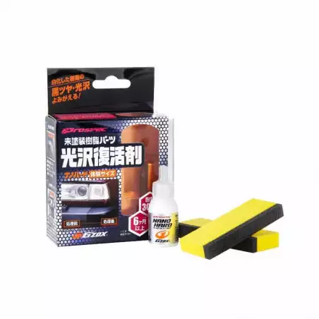 Soft99 Nano Hard Plastic 8ml - Traitement Céramique pour Plastiques Extérieurs