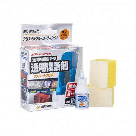 Soft99 Nano Hard Clear 8ml - Traitement Céramique pour Phares Transparents