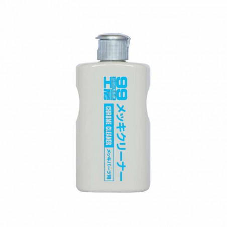 Soft99 Chrome Cleaner 125ml - Nettoyant Rénovateur Chrome Sans Abrasif